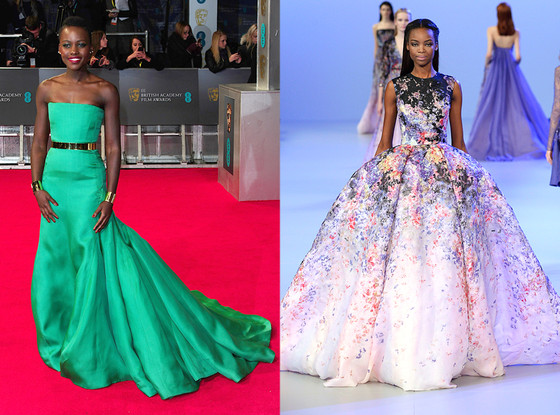 Lupita Nyong'o, BAFTA Awards, Elie Saab, Oscar Gown Predictions Lupita Nyong'o, BAFTA Awards, Elie Saab, Oscar Gown Predictions